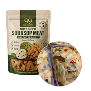 APPEALING SOURSOP FRUIT AD DRIED SOFT TENDER GRVIOLA MEAT with SALT CHILI HOT SALE 2026 WHOLESALE SPICY <b>SWEET</b> & SOUR TASTE 1kg - Product Image 1