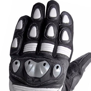 Gants de moto en cuir pour sports de plein air, compatibles écran tactile, avec protection rigide des articulations, gants tactiques pleine main pour moto - Product Image 5