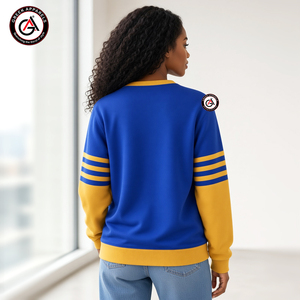 เสื้อคาร์ดิแกนไหมพรมอะคริลิคปักลาย Sigma Gamma Rho Sorority สำหรับผู้หญิงแบบเรียบง่าย |   งานออกแบบวินเทจตามสั่ง - Product Image 2