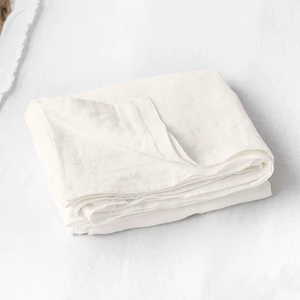 Ensemble de draps 100 % lin comprenant une housse de couette et deux taies d'oreiller - Product Image 4