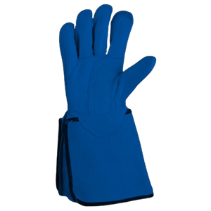 Hockey TIG Welding Gloves Heavy Duty Cowhide Grain Split Leather Firefighter Spark Resistant Gloves for Hand <b>Arm</b> Protection - Product Image 5