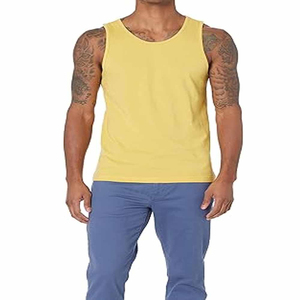 Wholesale Hot Sale Cotton <b>Men's</b> Tank Tops <b>for</b> Summer Custom Logo Gym Fitness Workout <b>Singlet</b> Bodybuilding <b>Men</b> Tank Top - Product Image 1