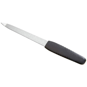 Lime à ongles professionnelle personnalisée en acier inoxydable de haute qualité avec lime pour les pieds pour manucure, pédicure et soins des ongles. - Product Image 3