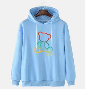 เสื้อฮู้ดดี้ผ้าฝ้ายคุณภาพสูง 100% สำหรับฤดูหนาว แบบสวมหัว ใส่ได้ทั้งชายและหญิง ระบายอากาศได้ดี แห้งเร็ว พิมพ์ลายดิจิทัล เป็นมิตรต่อสิ่งแวดล้อม - Product Image 6