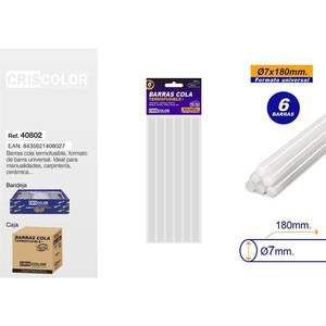 Bâtonnets de colle en silicone 7x180mm – Catégorie de produit - Product Image 1