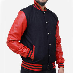 Custom Wholesale Team Letterman High Quality Unisex Cartoon Hooded Thick <b>Winter</b> Varsity <b>Jacket</b> Wool Shell <b>Waterproof</b> Breathable - Product Image 3