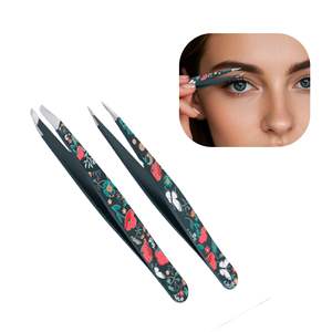 Ensemble de pinces à épiler pointues de précision, en acier à haute teneur en carbone durable, 11,5 cm, pour femmes et hommes, pour l'épilation des poils incarnés, outil de toilettage des sourcils - Product Image 5