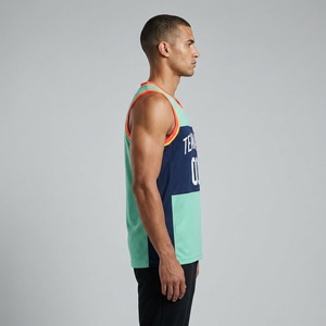 Uniforme de Baloncesto Reversible Sublimado para Hombre, Jersey 100% Poliéster, Transpirable, de Secado Rápido, Conjuntos Deportivos - Product Image 5
