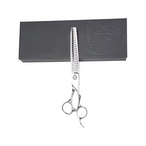 Ciseaux de barbier professionnels en acier inoxydable à dents plates, résistants à la chaleur, de haute qualité, pour effiler les cheveux, à long manche, 30 cm - Product Image 4