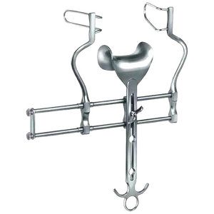 Balfour Abdominal Retractor Trivalve <b>Frame</b> Stainless Steel Instrument Set 203mm Extra Large 178mm Opening 102mm <b>Deep</b> Lateral - Product Image 1
