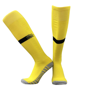 Green <b>Knee</b> <b>High</b> Soccer <b>Socks</b> for Adults Breathable Knitted Football Sport Wear Solid Color with <b>White</b> Stripe Design Soccer <b>Socks</b> - Product Image 5