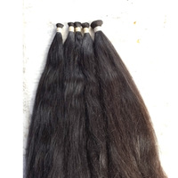 Extension de cheveux naturels bouclés non traités, cheveux remy crus non traités, meilleurs cheveux crus, Double étirés, en vrac, en kilogramme, vendeur