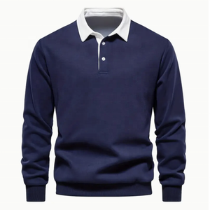 T-shirt décontracté à manches courtes en maille respirante pour homme, service OEM personnalisé, col vierge, logo brodé sur mesure - Product Image 4