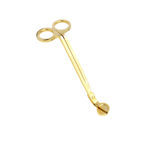 Ciseaux coupe-mèches de bougies de qualité industrielle DIY, en acier inoxydable avec logo personnalisé, revêtement coloré, pointe affûtée, toutes tailles - Product Image 1