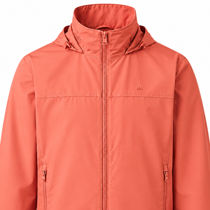 Windbreaker <b>Jacket</b> for <b>Men</b> Lightweight Outdoor Sports Water Resistant Full Zip <b>Hooded</b> Activewear Custom Activewear Factory Maker - Product Image 3