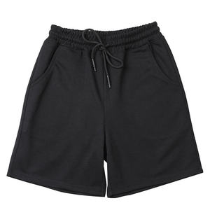 New Solid Color Summer <b>Knee</b> <b>Length</b> Mid Waist Unisex <b>Men's</b> Elastic Tie Casual Outdoor Printed Logo <b>Shorts</b> Wholesale - Product Image 3