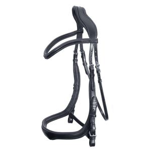 Bride de cheval occidentale synthétique fantaisie Offre Spéciale Bride de cheval de course en PVC avec sangle en PP Articles de sport équestres - Product Image 3