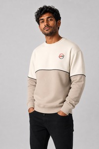 Sweat-shirt pour homme, col rond, manches longues, en molleton de coton doux, pull décontracté, streetwear, coupe décontractée, pour la gym, les entraînements, les voyages - Product Image 4