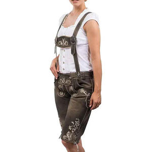 Costume Lederhosen pour femmes avec logo brodé personnalisé – Tenue haut de gamme pour l'Oktoberfest - Product Image 6