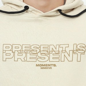 เสื้อฮู้ดแบบยูนิเซ็กซ์ ผ้าฝ้าย 100% ทรงปกติ สวมใส่สบาย สีพื้น มีกระเป๋า ผ้าถัก สำหรับฤดูหนาว พิมพ์ลายดิจิทัล - Product Image 3