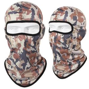 Tactical Camouflage Hunting Balaclava Breathable Full Face Mask Headwear Desert Camo Neck Gaiter for Outdoor Cycling - Product Image 2