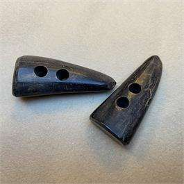 Botón de cuerno de búfalo pulido a mano, ecológico, con diseño elegante de animal para decoración de ropa, 2-4 unidades, artesanía natural. - Product Image 2