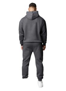 ชุดวอร์มโอเวอร์ไซส์สำหรับผู้ชาย, ชุดวอร์มมีฮู้ดใส่วิ่งแขนปล่อยระบายอากาศได้เสื้อมีโลโก้ - Product Image 2