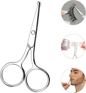 Tijeras Recortadoras de Vello Nasal de Alta Calidad, Acero Inoxidable, Punta Redondeada, Herramienta de Belleza y Cuidado Personal - Product Image 4