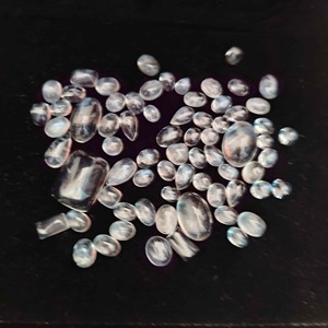 Natural Rainbow Moonstone Cabochon | High Quality Flashy Moonstone Loose Gemstone for Jewellery Making Wholesale Price Lot, - Product Image 1