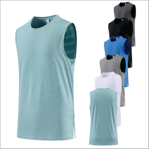Gilet de sport sans manches en tricot gothique respirant et écologique à séchage rapide avec logo personnalisé pour homme – Idéal pour l'entraînement et le basketball - Product Image 3