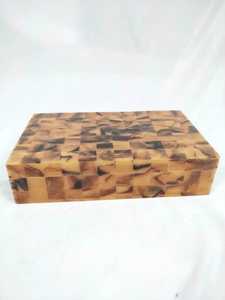 Handmade Resin Inlay Eco-Friendly Multifunction Modern Luxury Jewelry <b>Box</b> Wooden Flip Top Rectangle Organizer for Bedroom Living - Product Image 4
