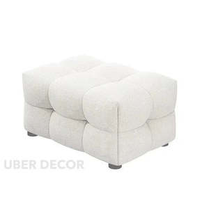 ชุดโซฟาโค้งสไตล์นอร์ดิก Kyoto Cloud สำหรับห้องนั่งเล่น 1 ที่นั่ง โดย Uber Decor - Product Image 1