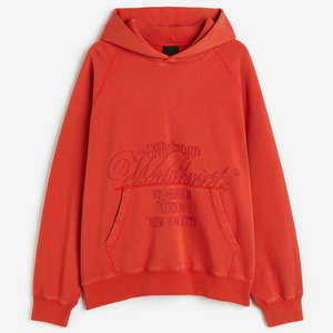 Wholesale High Quality Custom Fashion Streetwear Solid Oversized Autumn 100% Cotton Pullover Premium <b>Men</b> Hoodies with Pocket - Product Image 3