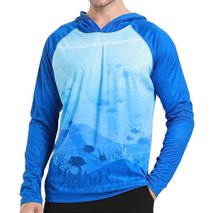 New Style Custom Logo Design Fishing <b>Hoodies</b> For Men Polyester <b>Lightweight</b> Breathable Soft Fabric Men Fishing <b>Hoodies</b> - Product Image 3