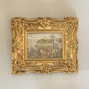 Cadre photo classique en laiton, cadre en laiton antique royal, cadre de table de luxe en laiton, cadre vintage en laiton fait main - Product Image 2