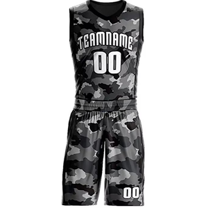 Tenue de basketball personnalisée pour hommes, kit d'équipe de club, nouveau design, uniforme de basketball respirant avec faible MOQ - Product Image 5