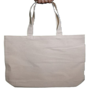 Sac fourre-tout 100% coton biologique grande capacité, qualité supérieure, écologique, recyclable, personnalisable avec logo imprimé en sérigraphie, robuste - Product Image 6