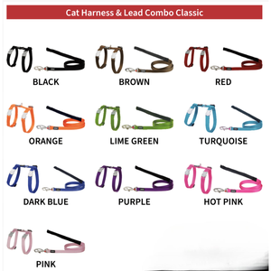 Arnés y Correa para Gato RedDingo, Combo Clásico (Talla Única), Rosa - Product Image 2