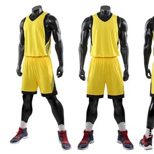 Uniforme de Baloncesto Personalizado con Impresión, para Hombres, Niños y Jóvenes, Reversible, de Malla Transpirable, Uniforme de Equipo de Baloncesto - Product Image 1