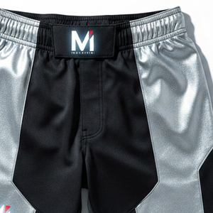 Personalized MMA Shorts Custom Logo Sublimated Fight Shorts High Performance BJJ Trunks for Martial Arts Academy Wholesale - Product Image 2