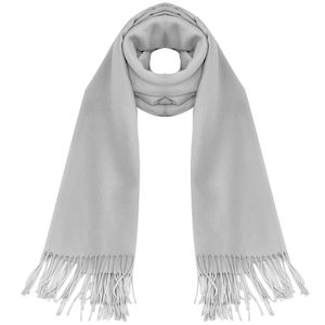Bufanda y Chal de Cachemira y Lana Extra Grande para Hombre y Mujer, 79 x 28 Pulgadas, Suave, Tejido Sólido para Invierno - Product Image 1