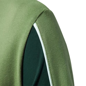 Camiseta Deportiva Hakim Sports 100% Algodón para Hombre, Corte Holgado, Anti-Pilling, Estampada a Rayas, Manga Corta, 220 Gramos, Servicio OEM Frontal - Product Image 5