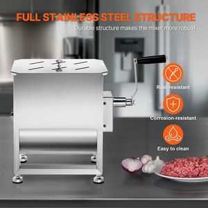 Miscelatore per Carne in Acciaio Inossidabile da 60L |   Lavorazione Carne fino a 120 libbre (circa 54 kg) |   Attrezzatura per la Produzione di Salsicce - Product Image 5