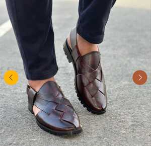 Top Quality men handmade Leather <b>sandals</b> In Brown Color Stylish Style Men Leather Brown <b>Sandals</b> - Product Image 4