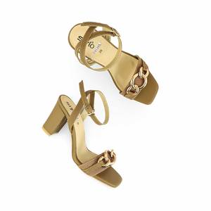 Sandalia Formal Tacón Marrón FR5364 - Product Image 2