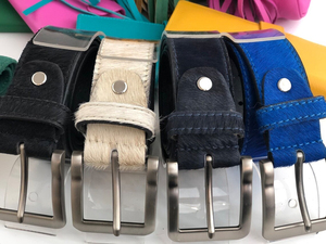 New Vintage <b>Square</b> Alloy Buckle Casual Waterproof Waist <b>Adjustable</b> Cow Hide Belt Eco-Friendly High Quality Manufacturer Pakistan - Product Image 6