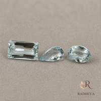 Pierres précieuses en cristal de quartz Radheya Global, facettées, en vrac, pour la fabrication de bijoux, collection, applications de bijouterie, Rajasthan