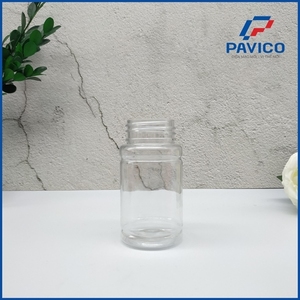Bouteilles en plastique personnalisées avec bouchon à vis, impression par transfert thermique PET, pour médicaments, Pavico Vietnam DE100, certifiées BSCI, OEM/ODM disponibles - Product Image 6