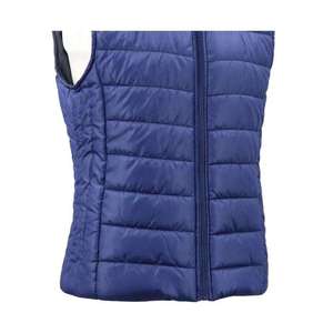 Gilet matelassé personnalisé OEM pour hommes et femmes, léger, col montant, sans manches, chaud, uni, pour l'hiver, vente en gros - Product Image 3