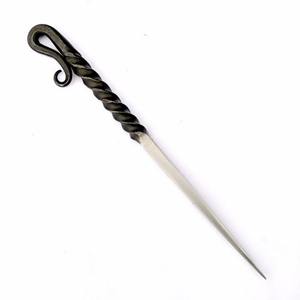 Pinza para Comer de Acero Inoxidable Forjada a Mano, Estilo Vikingo Medieval, para Fiestas Infantiles y Regalos, Herramienta de Joyería Forjada Única - Product Image 1